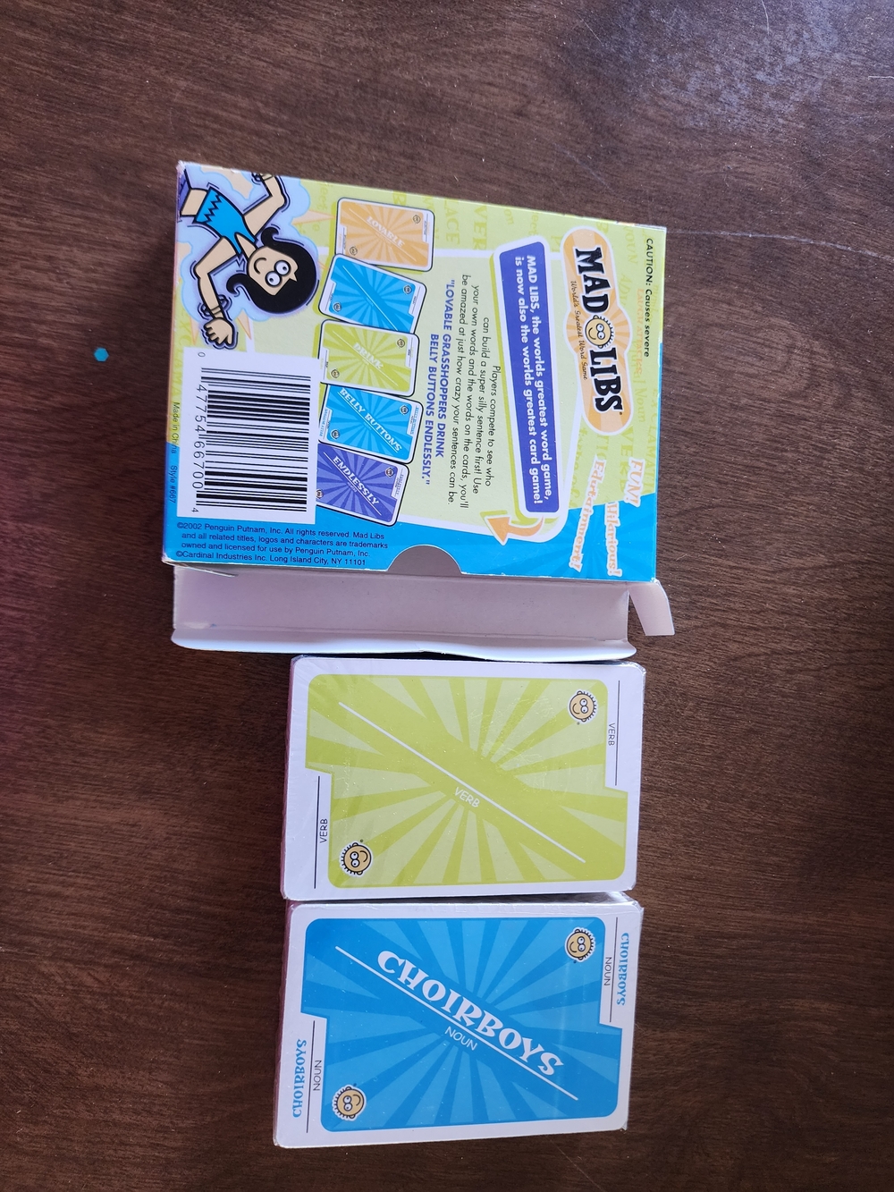 Mad Libs Card Game - Picture 3 of 4